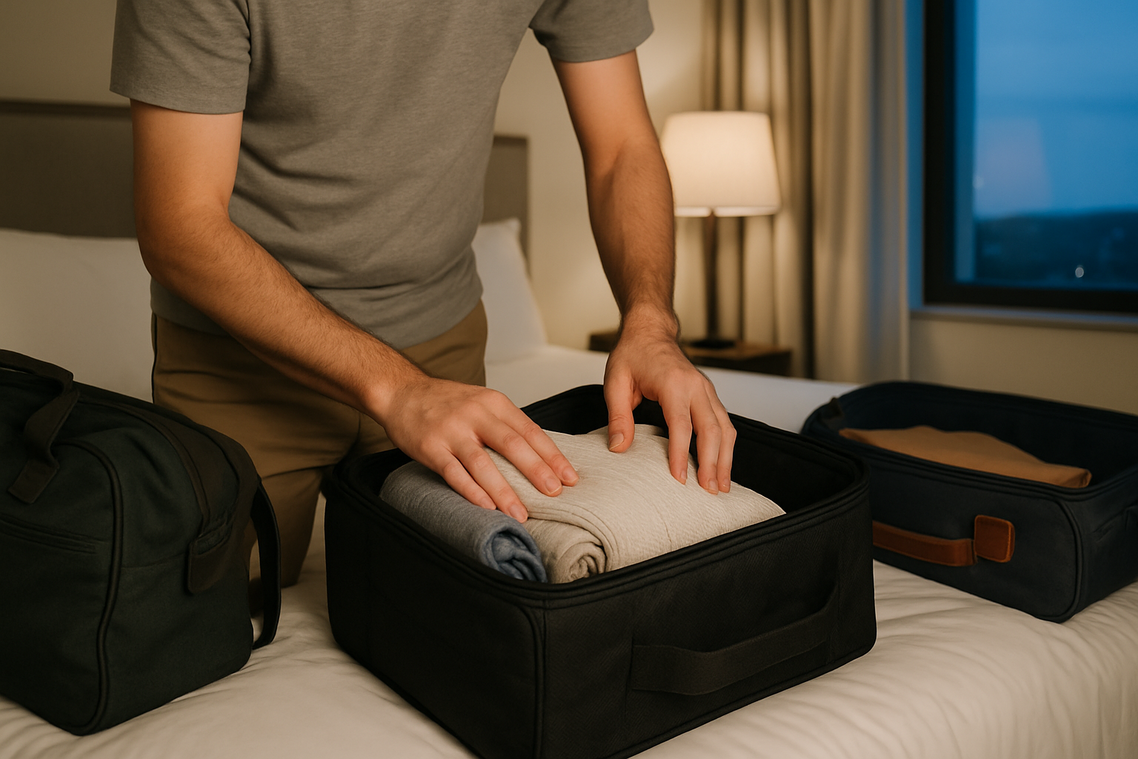 luggage organization