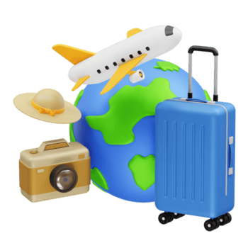 travel-suitcase-with-travel-icons-3d-travel-the-world-plane-icon-illustration-3d-png