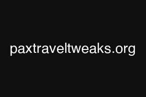 paxtraveltweaks.org